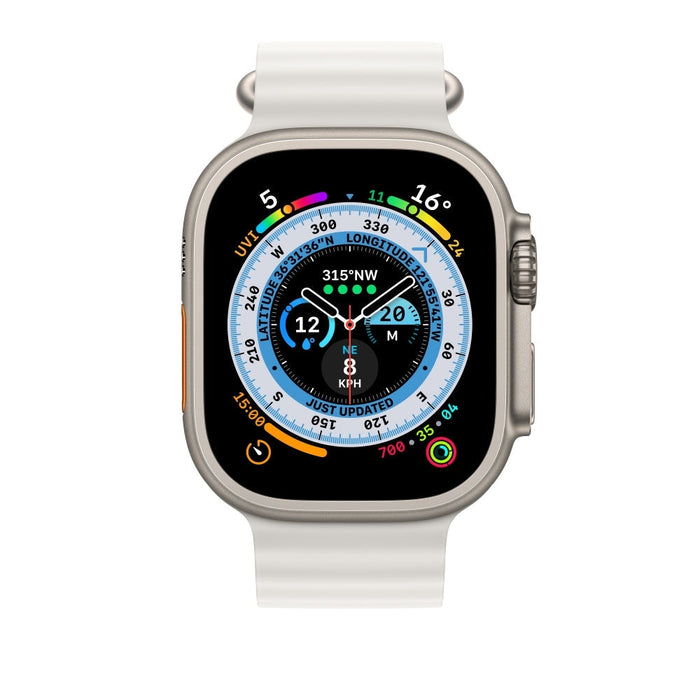 Каишка за часовник Apple Watch 49mm White Ocean Band