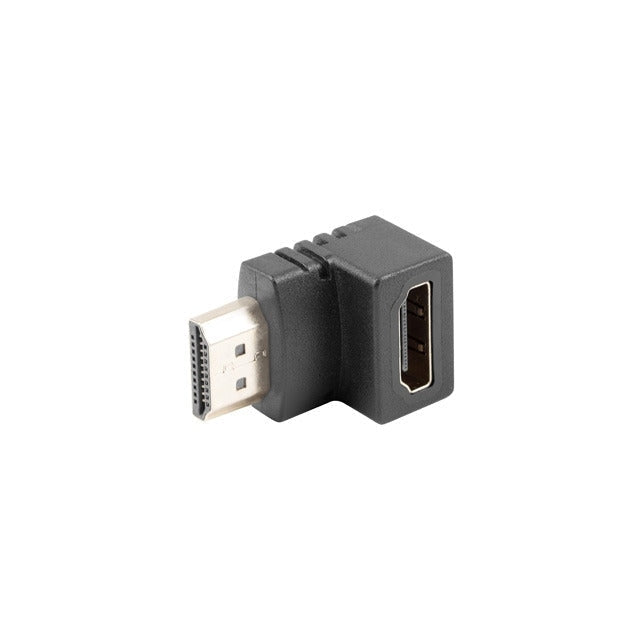 Адаптер Lanberg Adater HDMI(M) - >HDMI(F) Angled Down Black