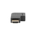 Адаптер Lanberg Adater HDMI(M) - >HDMI(F) Angled Left Black