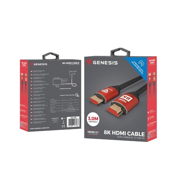 Кабел Genesis Ultra High - Speed HDMI Cable