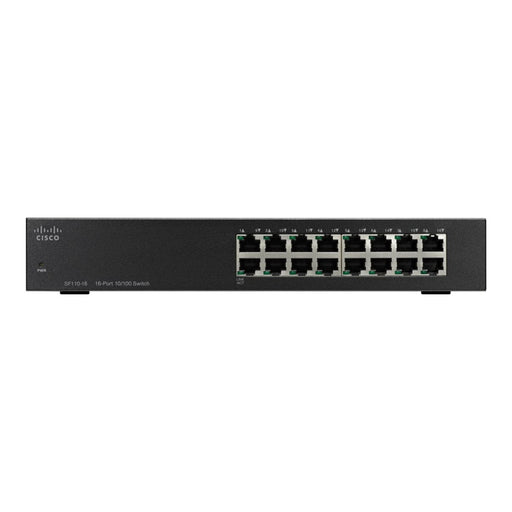 Комутатор CISCO SF110 - 16 - EU 16 - Port 10/100 Switch