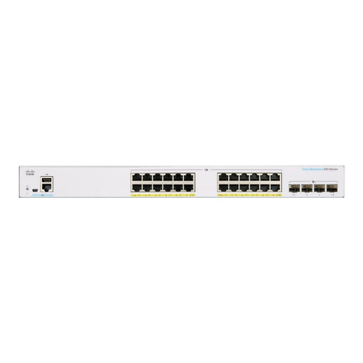 Комутатор CISCO CBS250 Smart 24 - port GE PoE 4x10G SFP +