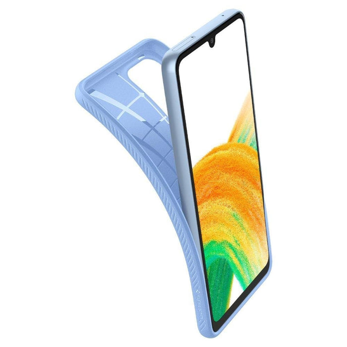 Кейс Spigen Liquid Air за Samsung Galaxy A33 5G син