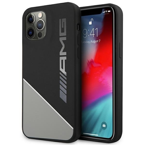 Калъф AMG AMHCP12MWGDBK за iPhone 12/12 Pro сив