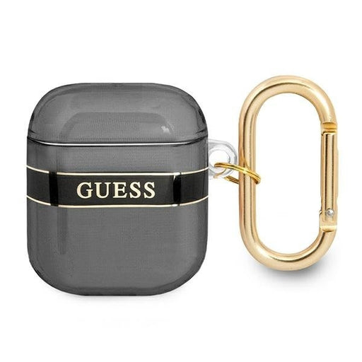 Калъф Guess GUA2HHTSK за AirPods 1/2. черен Strap Collection