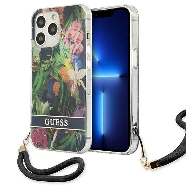 Кейс Guess GUHCP13LHFLSB за iPhone 13 Pro / 6.1’