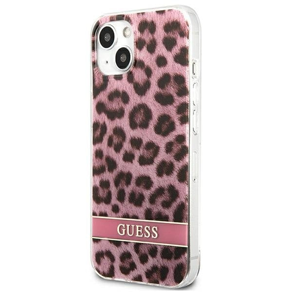 Кейс Guess GUHCP13SHSLEOP за iPhone 13 mini 5.4’