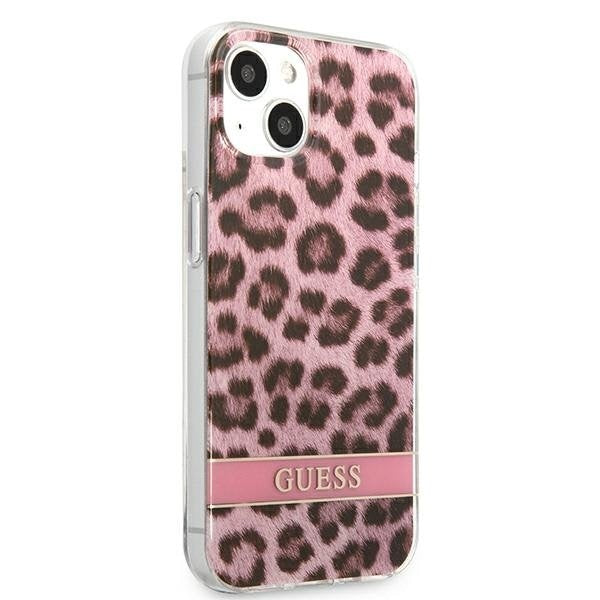 Кейс Guess GUHCP13SHSLEOP за iPhone 13 mini 5.4’