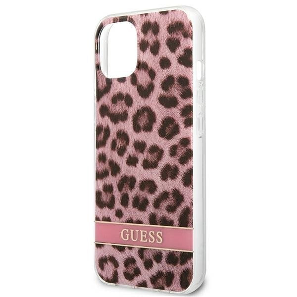 Кейс Guess GUHCP13SHSLEOP за iPhone 13 mini 5.4’