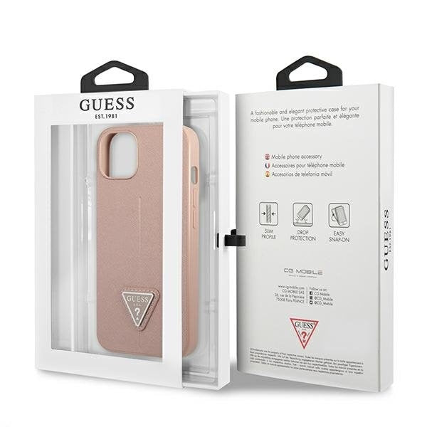 Кейс Guess GUHCP13SPSATLP за iPhone 13 mini 5,4’