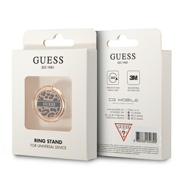 Ринг холдър Guess GURSHCLOW кафяв Leopard