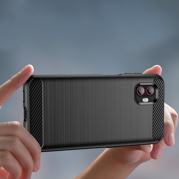 Силиконов кейс Carbon Case за Samsung Galaxy