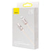 Кабел Baseus Crystal Shine USB към Lightning 2.4A