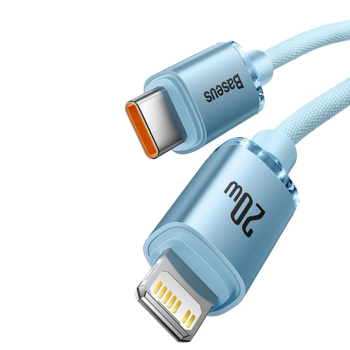 Кабел Baseus Crystal Shine USB към Lightning 2.4A