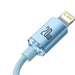 Кабел Baseus Crystal Shine USB към Lightning 2.4A