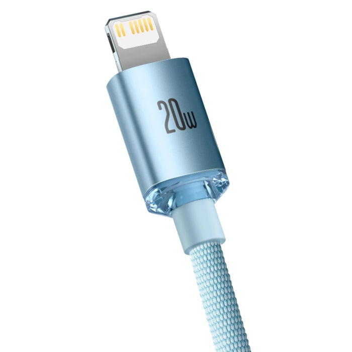 Кабел Baseus Crystal Shine USB към Lightning 2.4A