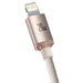 Кабел Baseus Crystal Shine USB към Lightning 2.4A