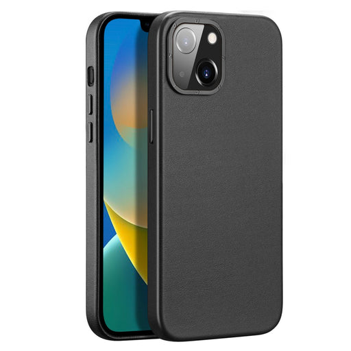 Кожен калъф Dux Ducis Grit за iPhone 14