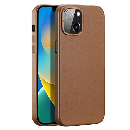 Кожен калъф Dux Ducis Grit за iPhone 14