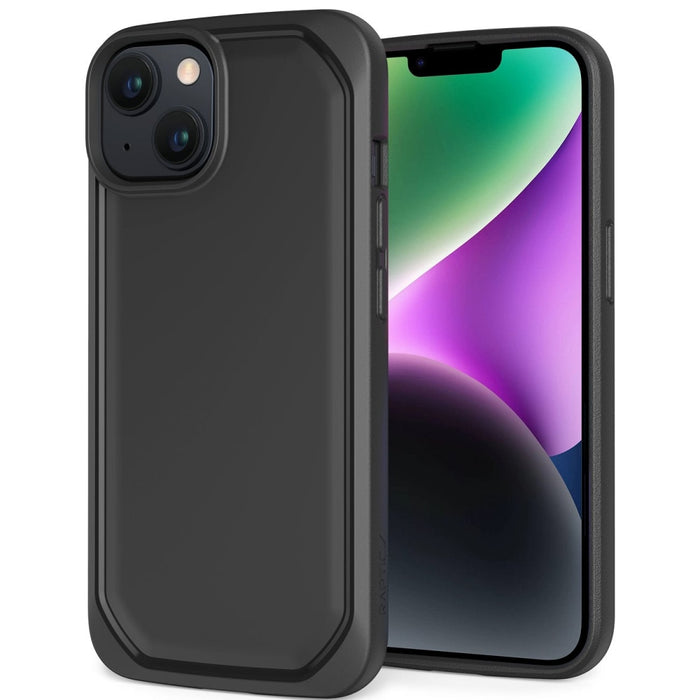 Кейс Raptic X - Doria Slim Case за iPhone 14 черен гръб