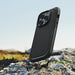 Кейс Raptic X - Doria Slim Case за iPhone 14 Pro черен гръб