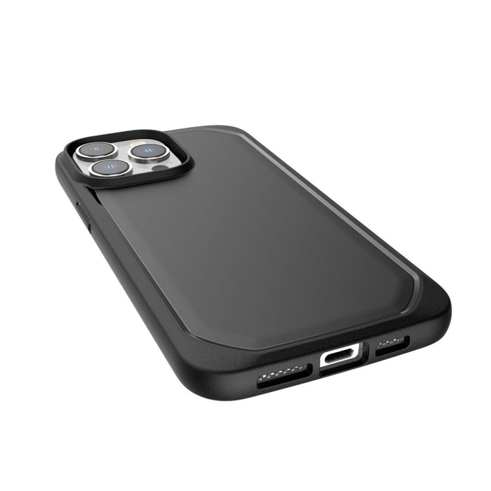 Кейс Raptic X - Doria Slim Case за iPhone 14 Pro черен гръб