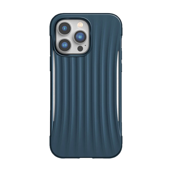 Кейс Raptic X - Doria Clutch Case за iPhone 14 Pro син гръб