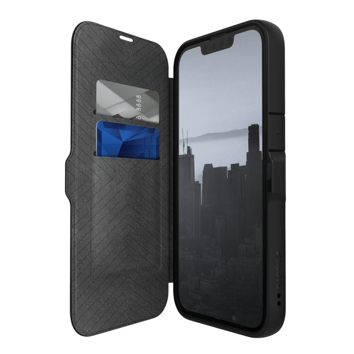 Калъф Raptic X - Doria Urban Folio Case за iPhone 14 черен