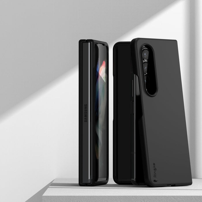 Силиконов калъф Ringke за Samsung Galaxy Z Fold4 TPU Черен