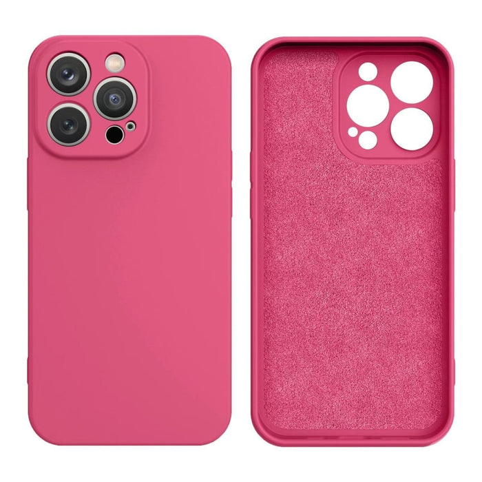 Кейс HQWear Silicone Case за iPhone 14 Pro Max fuchsia