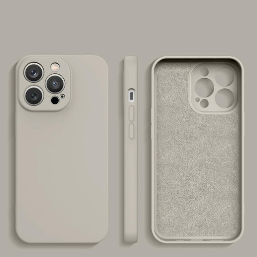 Кейс HQWear Silicone Case за iPhone 14 Pro бежов