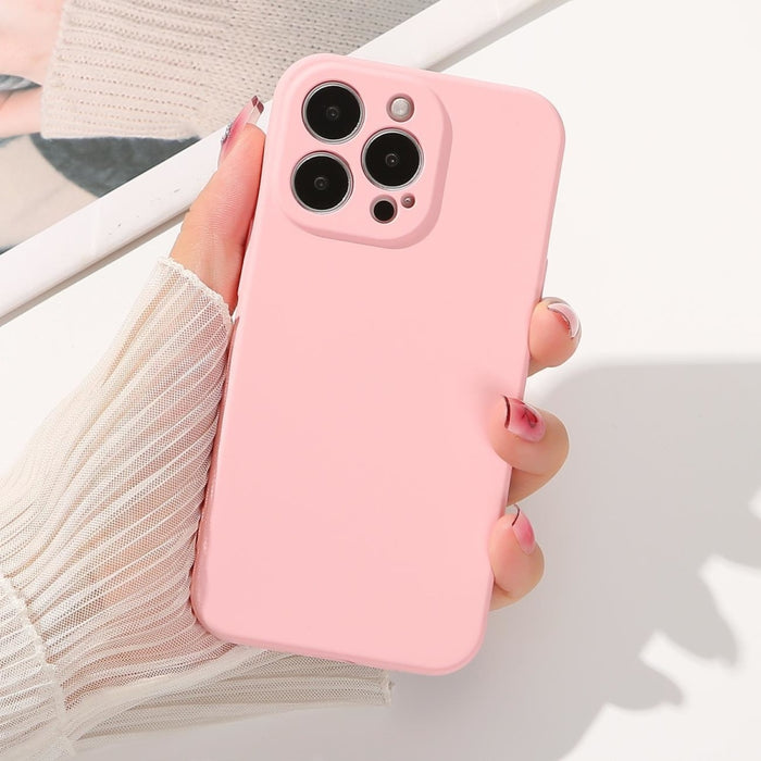 Кейс HQWear Silicone Case за iPhone 14 Pro бежов