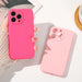 Кейс HQWear Silicone Case за iPhone 14 Plus ментово - зелен