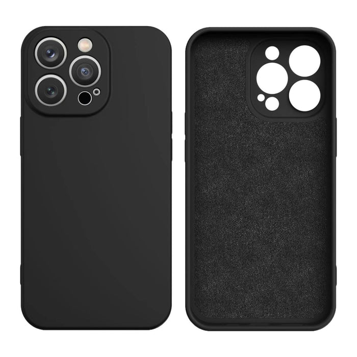 Кейс HQWear Silicone Case за iPhone 13 Pro Max черен