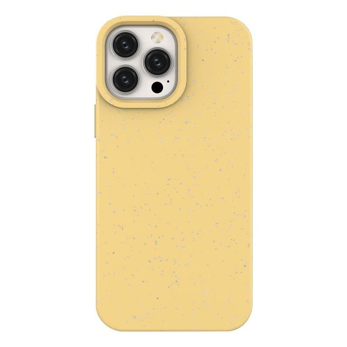 Силиконов кейс Eco Case за iPhone 14 жълт