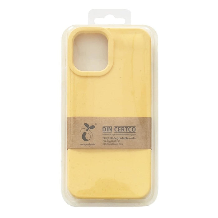 Силиконов кейс Eco Case за iPhone 14 жълт