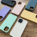 Силиконов кейс Eco Case за iPhone 14 жълт