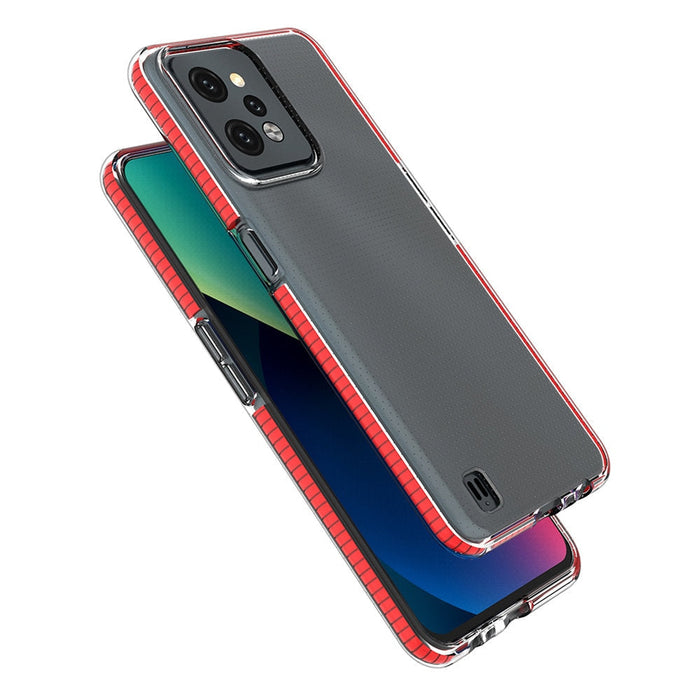 Силиконов кейс Spring Case за Realme C31 с черна рамка