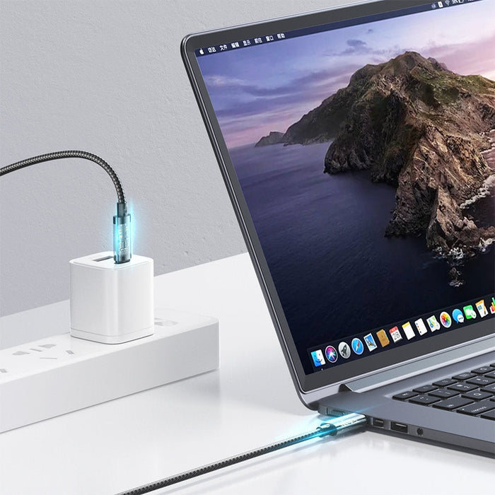 Кабел Joyroom USB - C към 100W 1.2m Син