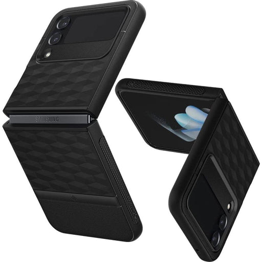 Кейс CASEOLOGY PARALLAX за Galaxy Z Flip 4 матово черен