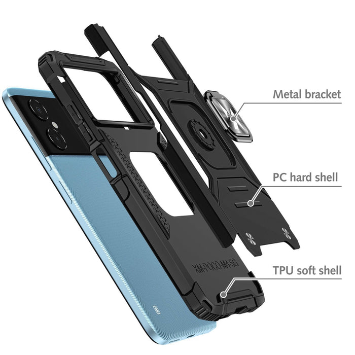 Кейс Wozinsky Ring Armor за Samsung Galaxy A03 черен