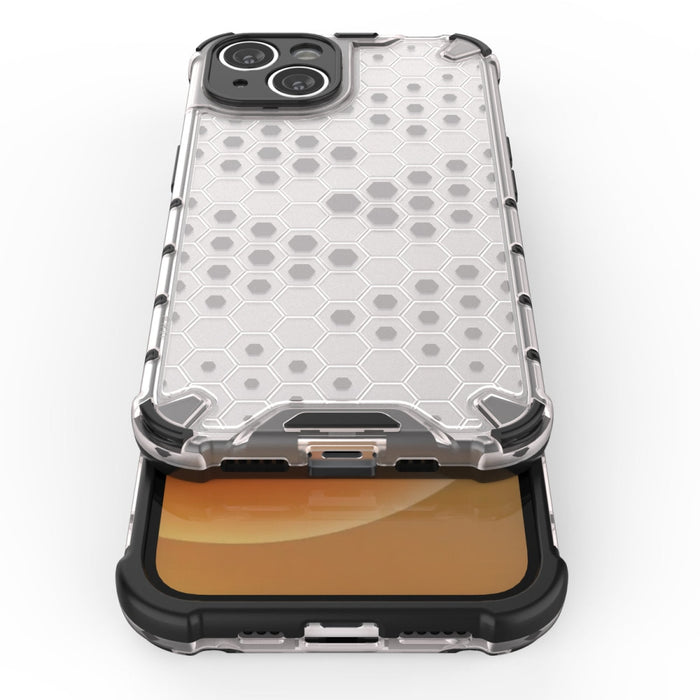 Кейс HQWear Honeycomb за iPhone 14 Plus син