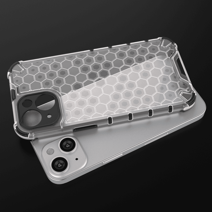 Кейс HQWear Honeycomb за iPhone 14 Plus син