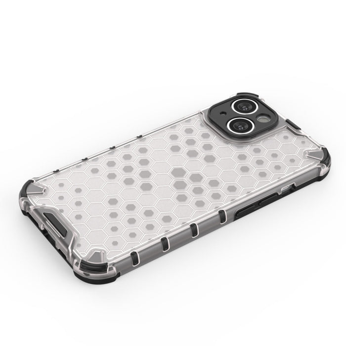 Кейс HQWear Honeycomb за iPhone 14 Plus прозрачен