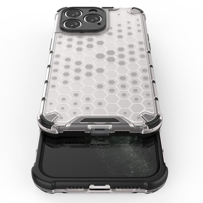 Кейс HQWear Honeycomb за iPhone 14 Pro черен