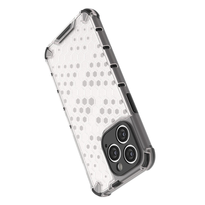 Кейс HQWear Honeycomb за iPhone 14 Pro син