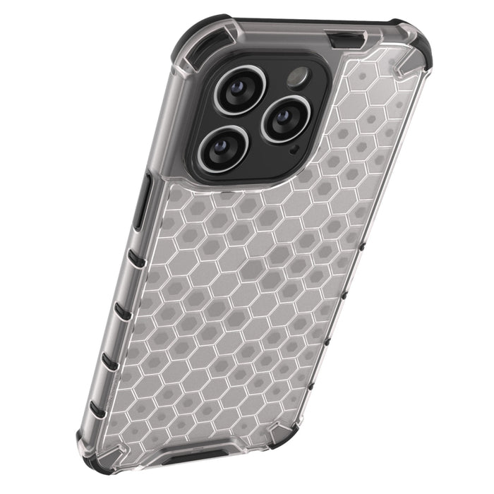 Кейс HQWear Honeycomb за iPhone 14 Pro син