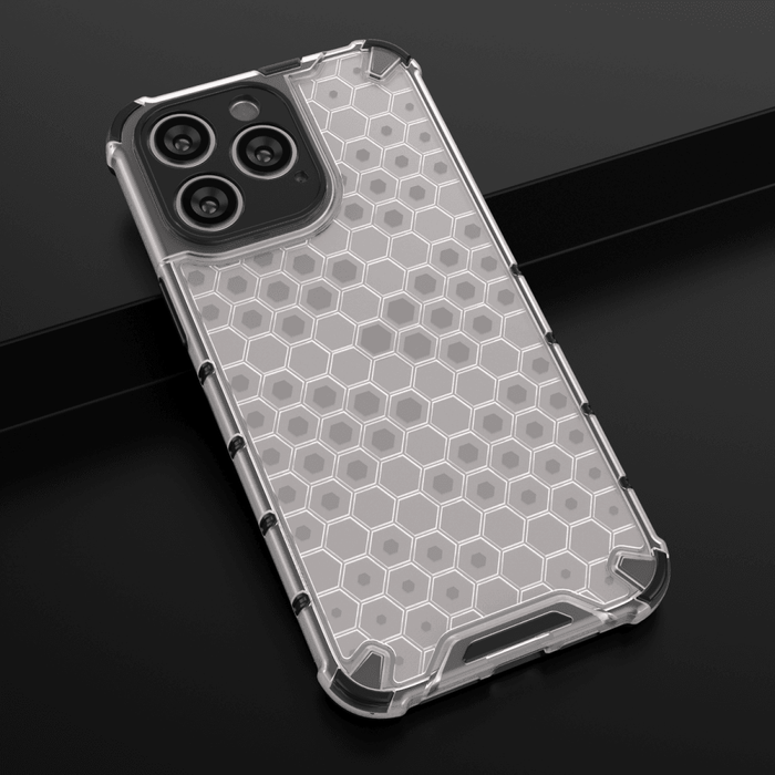 Кейс HQWear Honeycomb за iPhone 14 Pro син