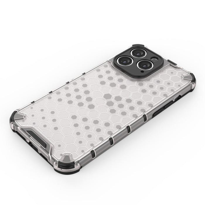 Кейс HQWear Honeycomb за iPhone 14 Pro Max прозрачен