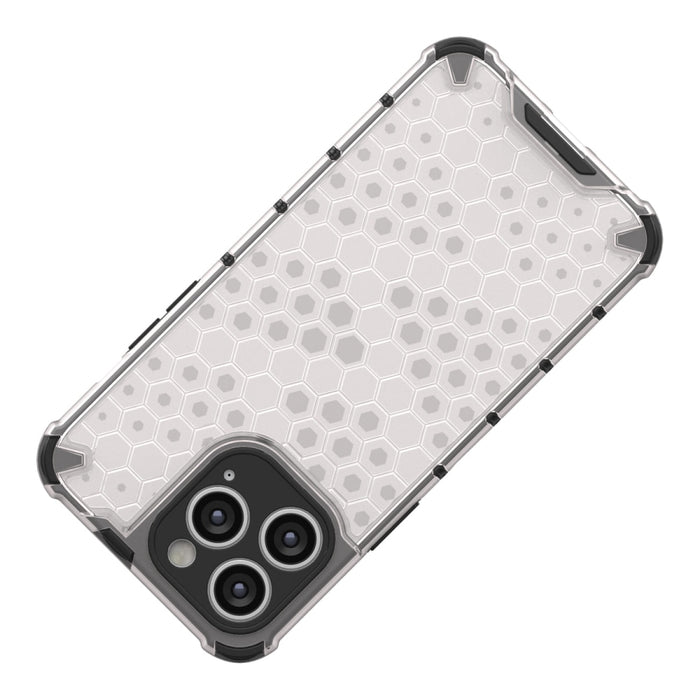 Кейс HQWear Honeycomb за iPhone 14 Pro Max прозрачен